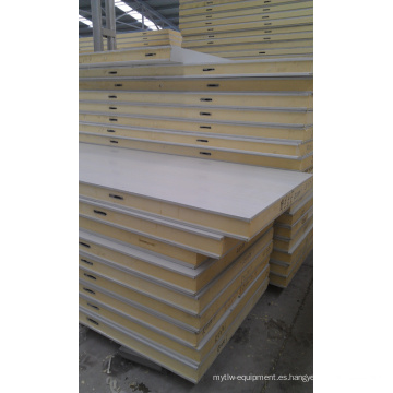 CE Certificado PU Sandwich Panel para Congelar Camarones